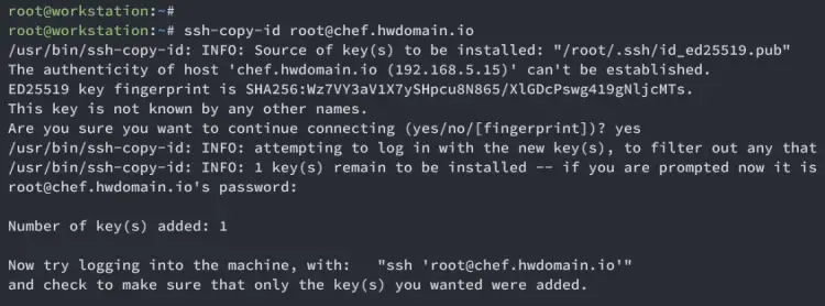 upload key