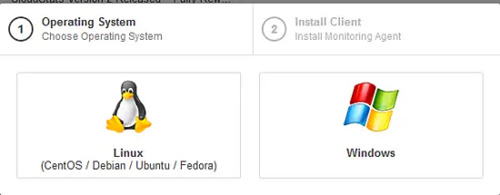 Select an Operating System