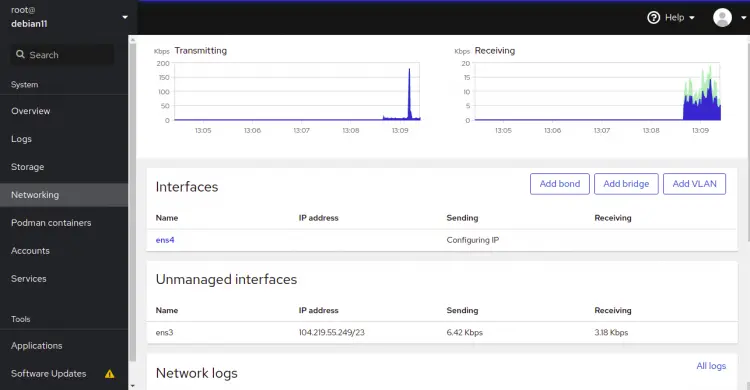 Network stats