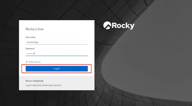 Accessing the Cockpit Web Console