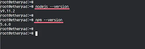 Install node.js