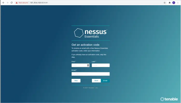 Get activation code