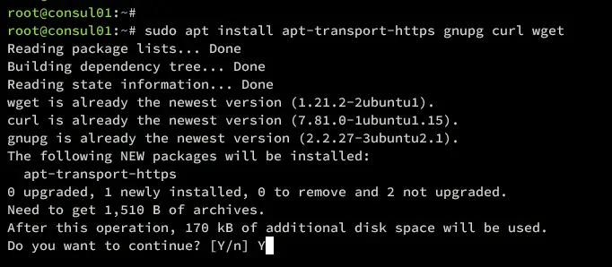 install deps