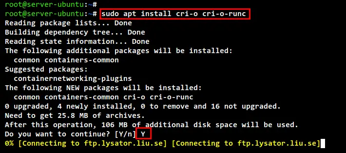 install cri-o