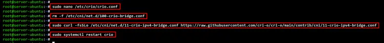 configure container networking plugin