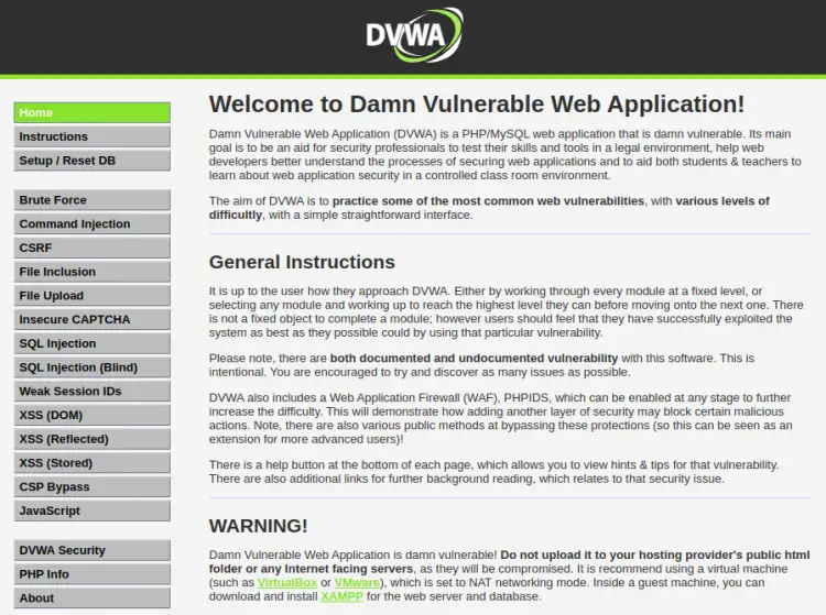 DWA Dashboard