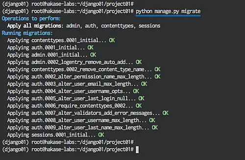Python Migrate