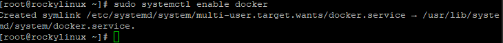 enable docker