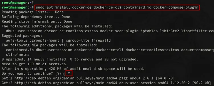 install docker