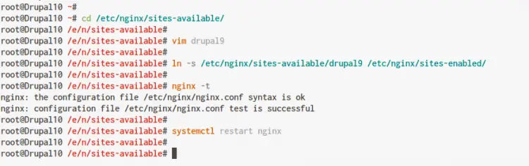 Setup Nginx virtual host for Drupal