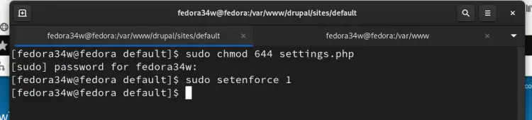 reverting file permission and selinux