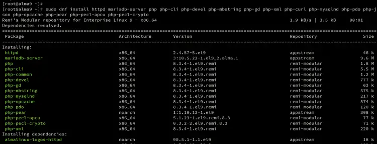 install deps
