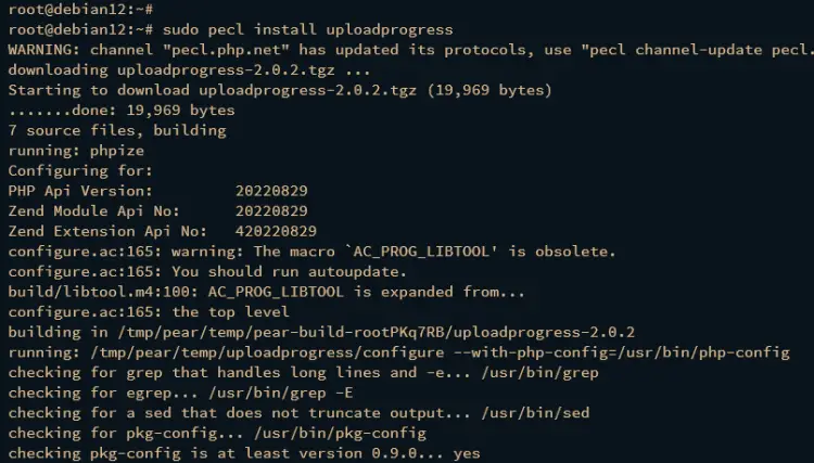 install uploadprogress