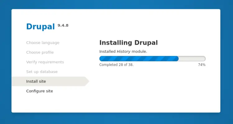 installation drupal