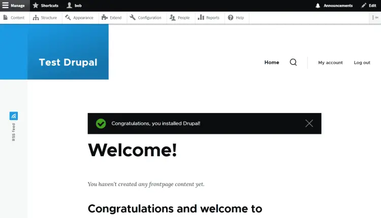 installation complete