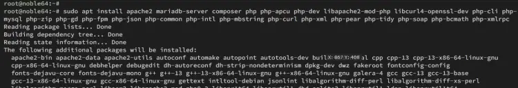 install dependencies
