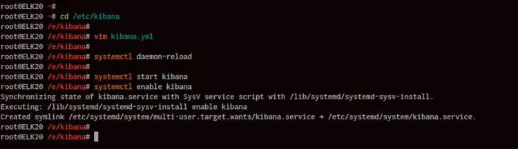 install and configure kibana