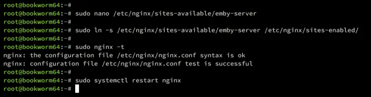 setup server block
