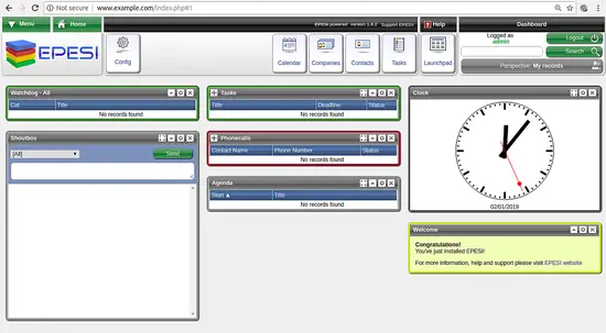 EPESI Dashboard