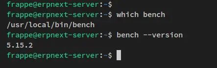 verify bench