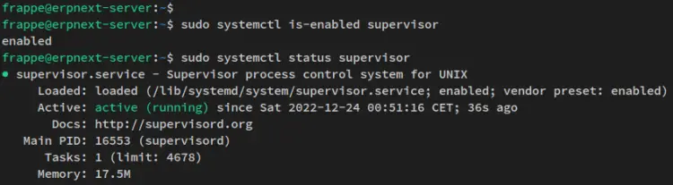 verify supervisor