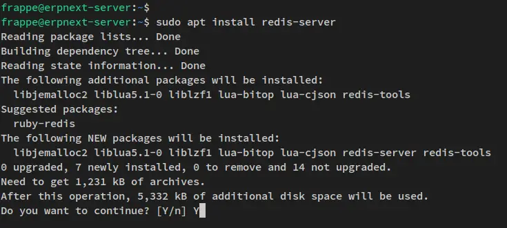 install redis 