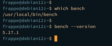 verify bench