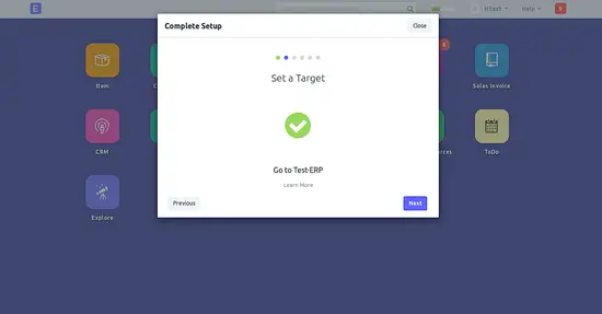Set a target