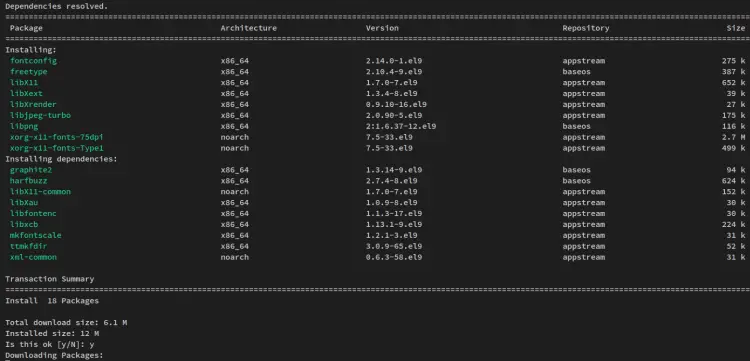 install dependnecies