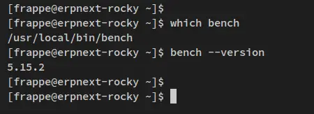 verify bench