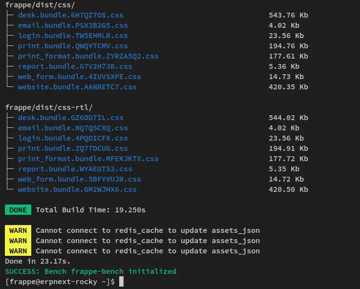 frappeframework installer