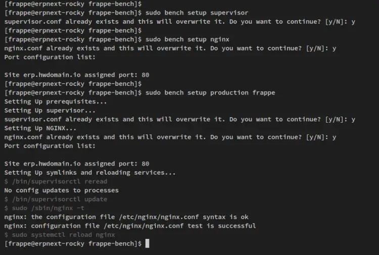 erpnext for production