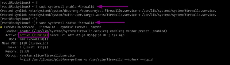 Fail2ban service status active and running