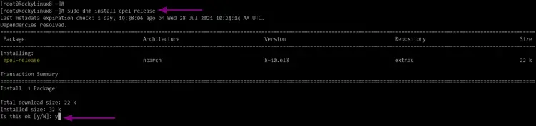 Adding EPEL repository to Rocky Linux