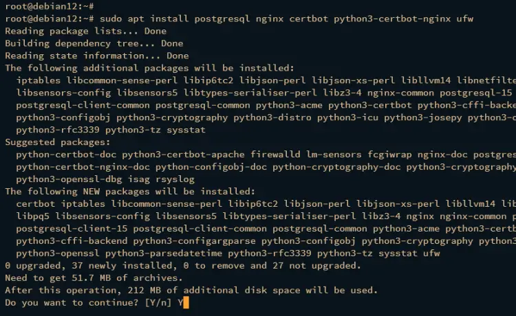install dependencies
