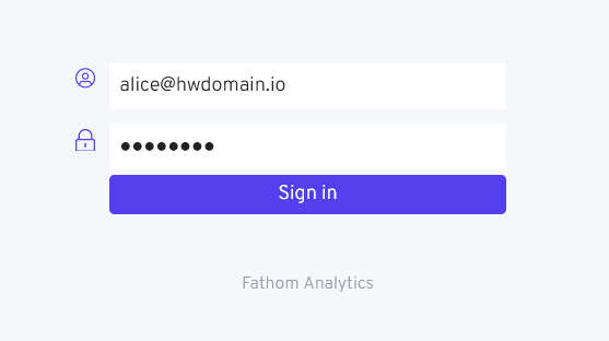 fathom login