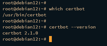 check certbot