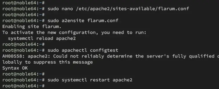 setup vhost