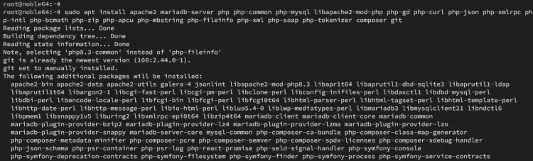 install dependencies