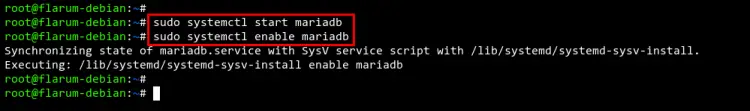 start mariadb