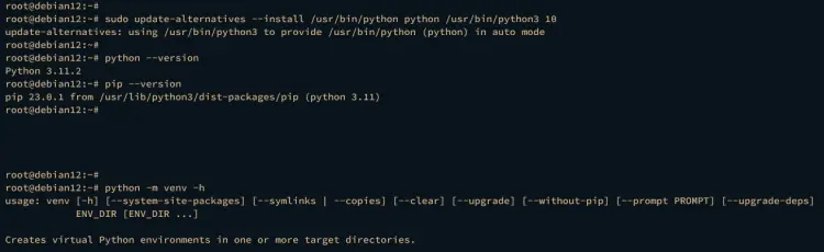 setup python