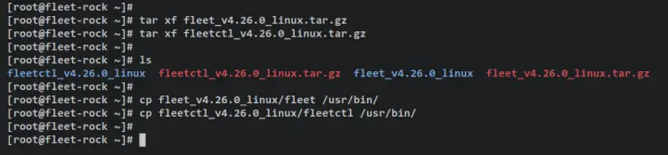 extract fleet and fleetctl