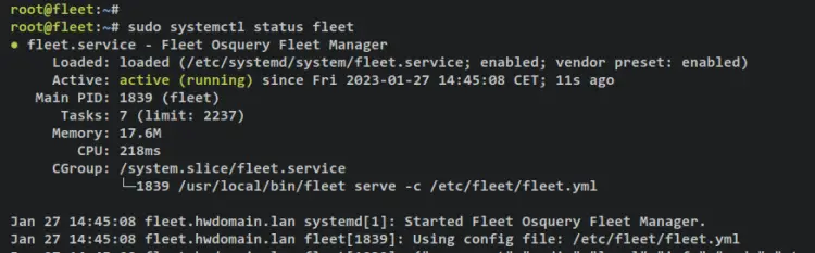 verify fleet