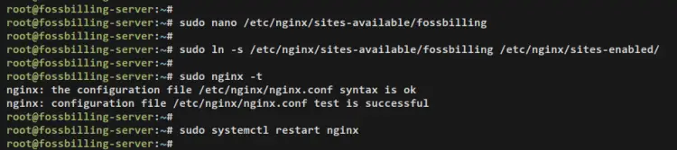 setup nginx server block