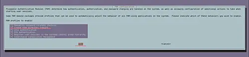 Create home directory automatically