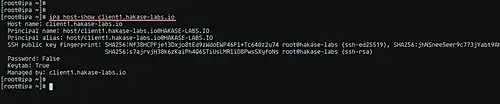 Verify FreeIPA Client Installation