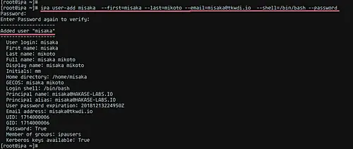 Testing FreeIPA Client