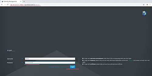 FreeIPA Login