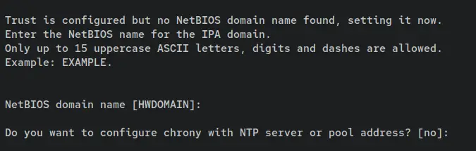 netbios name 