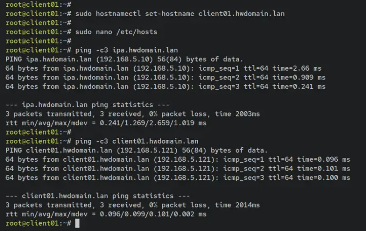 setup cliebnt machine